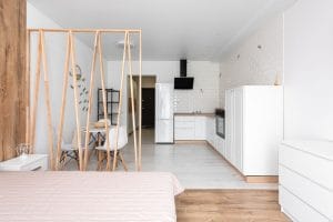 Nội thất căn hộ studio nhỏ hiện đại, đa năng năm 2026